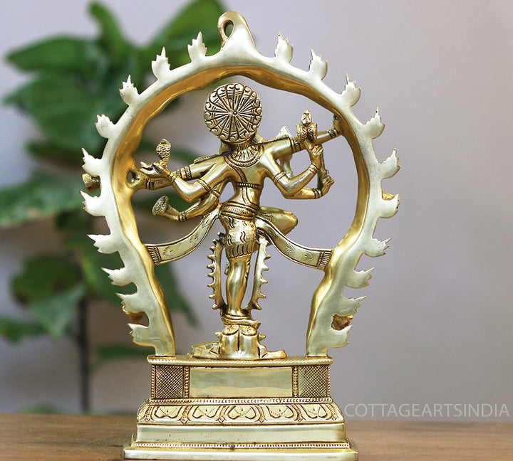 Brass Supreme Quality Shiva in Gajasurasamhara Form