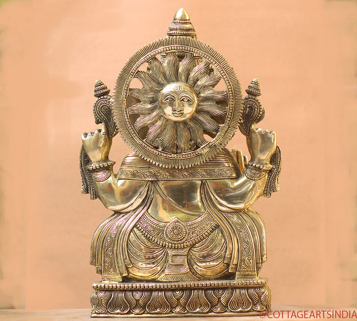 Brass Ganesh SuperFine 19"