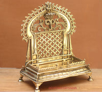 Brass Singhasan /Aasan Jali Frame 13.5"