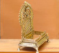 Brass Singhasan /Aasan Jali Frame 13.5"