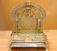 Brass Singhasan /Aasan Jali Frame 13.5"