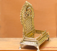 Brass Singhasan /Aasan Jali Frame 13.5"