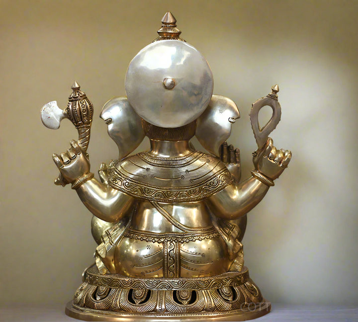 Premium Brass Exquisite Work Ganesha