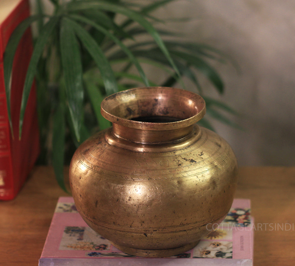 Brass Vintage Pot