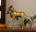 Brass Vintage Finished Horse