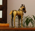 Brass Vintage Finished Horse