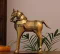 Brass Vintage Finished Horse