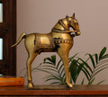 Brass Vintage Finished Horse