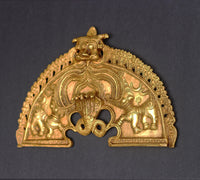 Brass Prabhawali Sheshnaag and Kirtmukha 13"