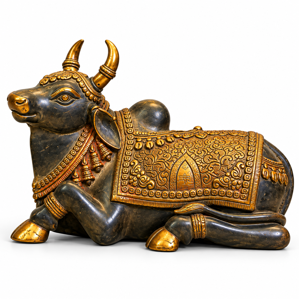 Brass Nandi Rustic Black