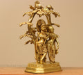 Brass Radha Krishna Tree