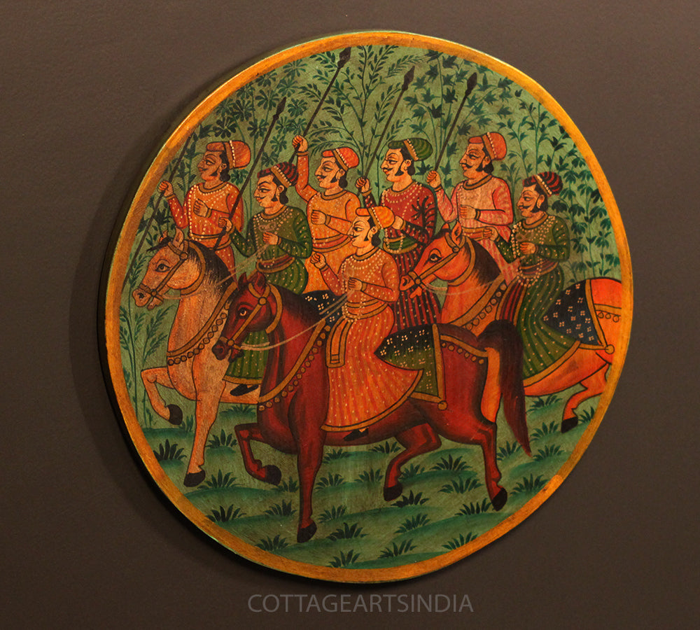 Miniature Painting on Wood