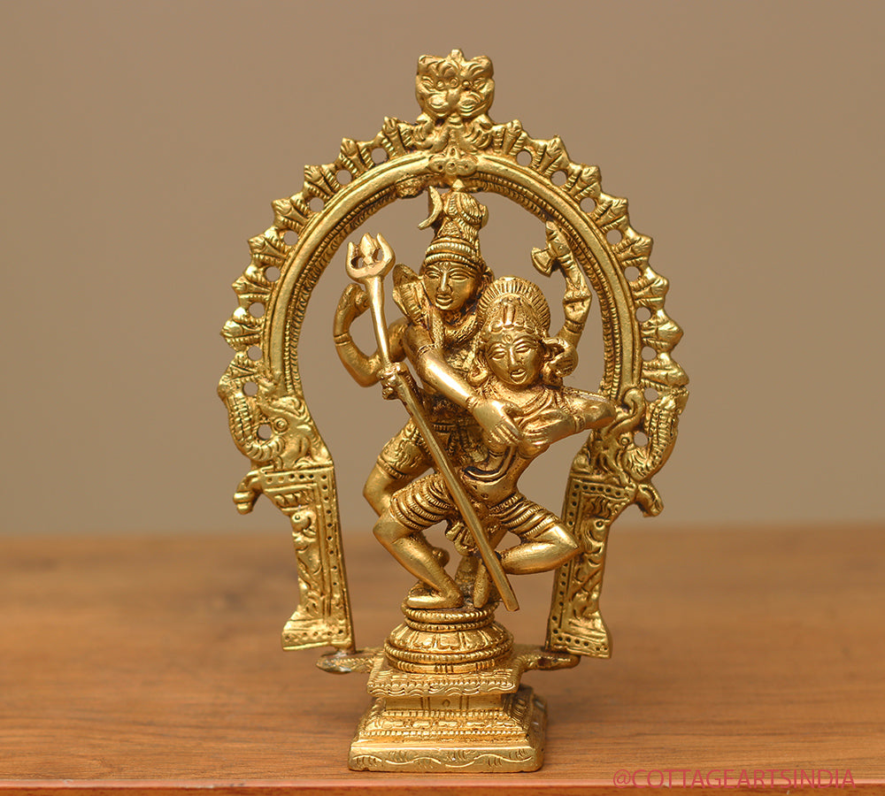 Brass Shiva Parvati