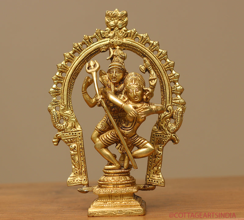 Brass Shiva Parvati