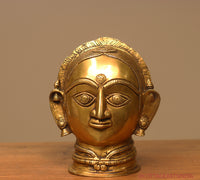 Brass Gauri Head 9"