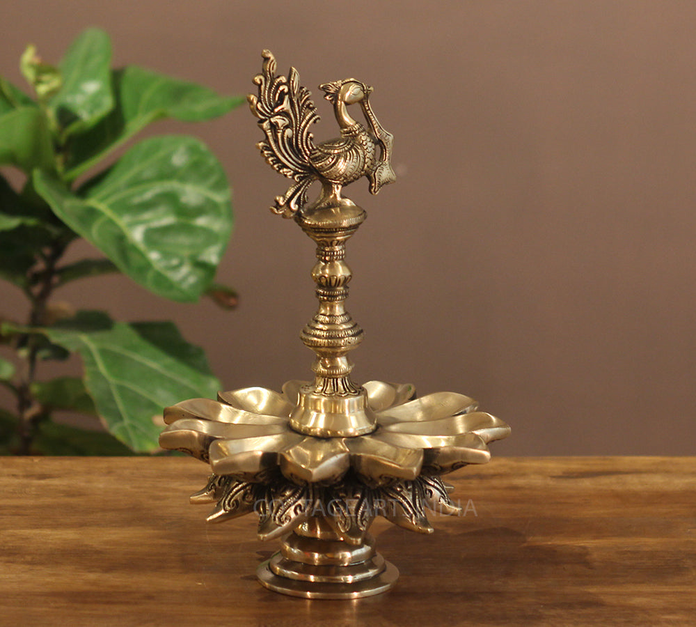 Brass  Oil Lamp