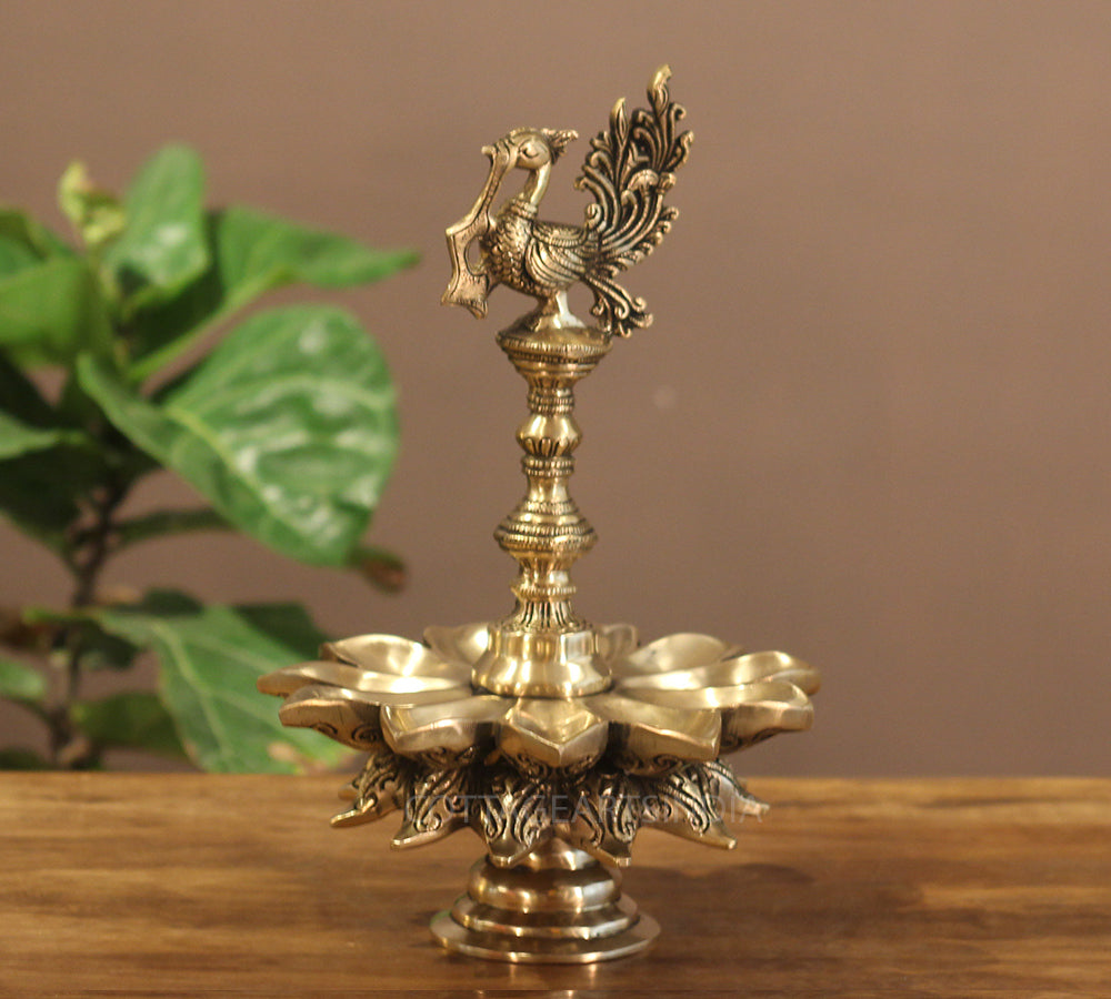 Brass  Oil Lamp