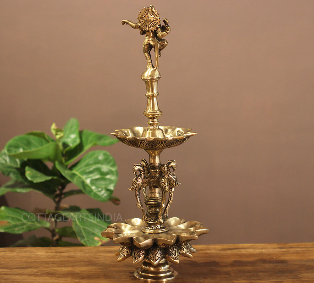 Brass  Oil Lamp