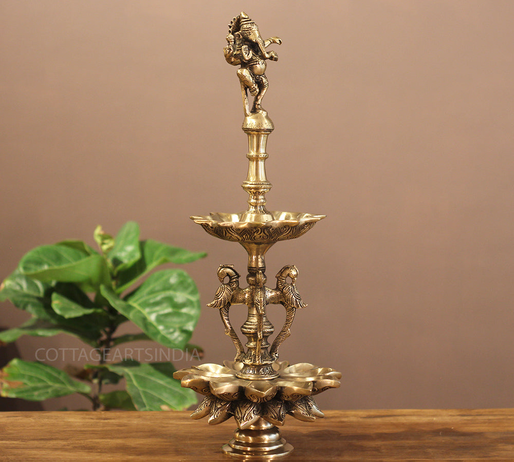 Brass  Oil Lamp