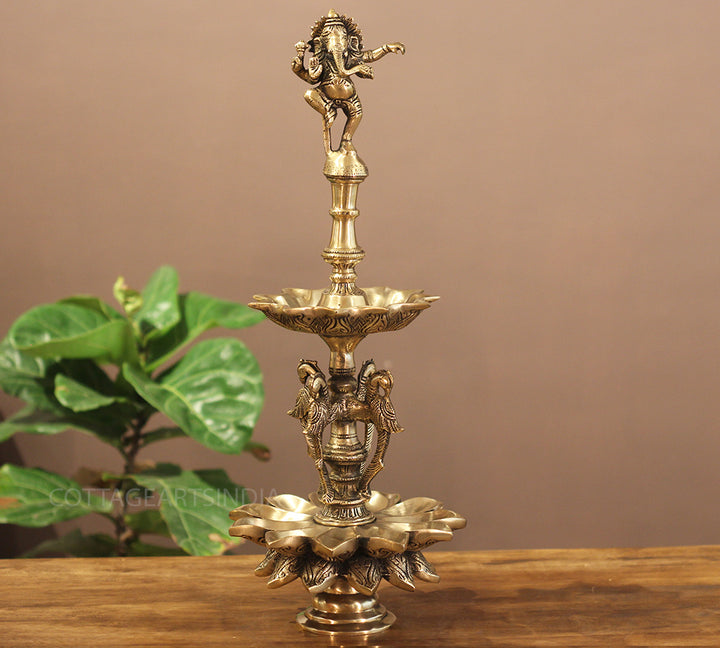 Brass  Oil Lamp