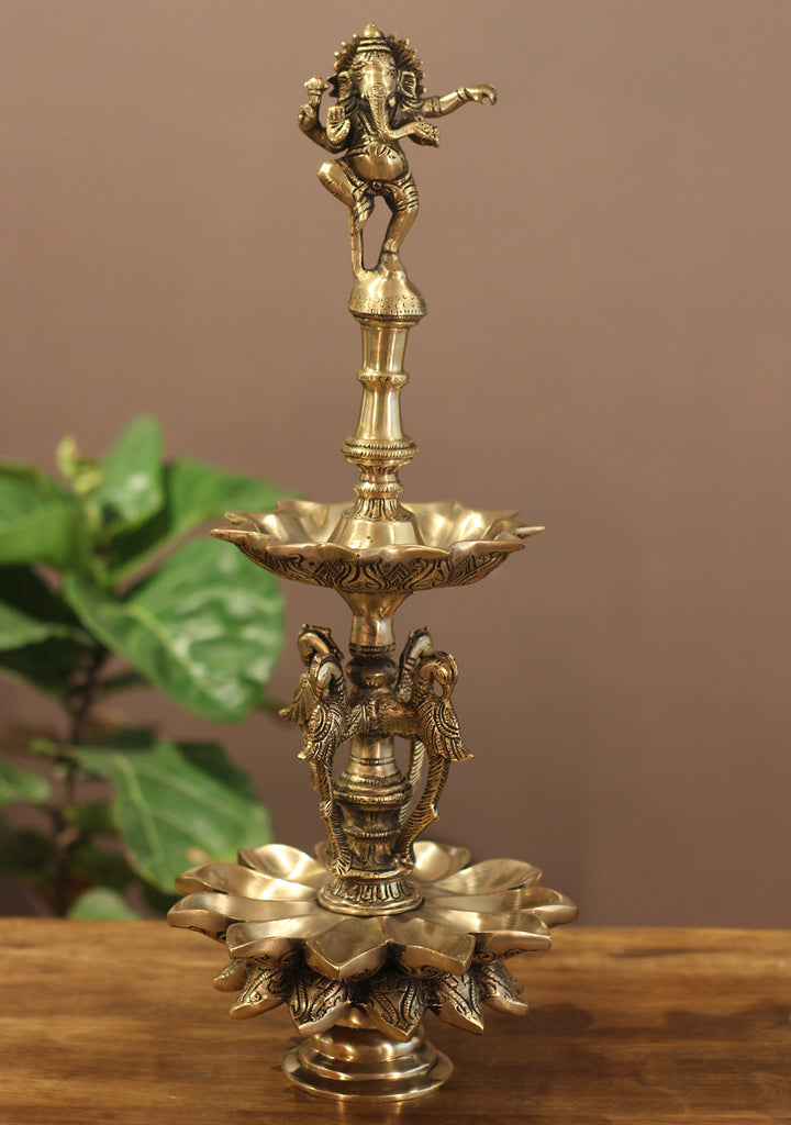 Brass  Oil Lamp