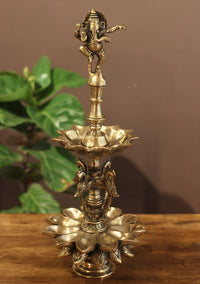 Brass  Oil Lamp