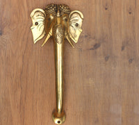 Brass Elephant Door Handle
