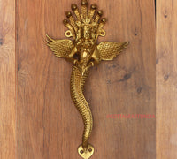 Brass Nagkanya Door Handle