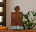 Vintage Hand-Carved Teak Wood Bracket Sculpture | Heritage Décor