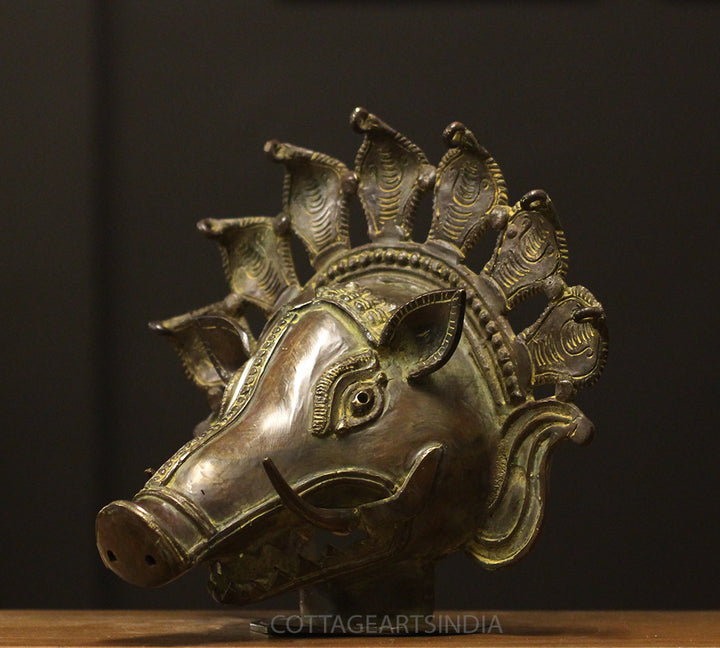 Bronze Panjurli Bhuta Mask