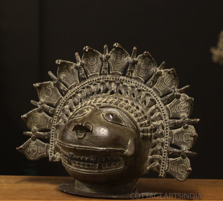 Bronze Panjurli Bhuta Mask -Rare Find
