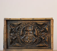 Hand-Carved Teak Wood Art Work -Wall Hanging