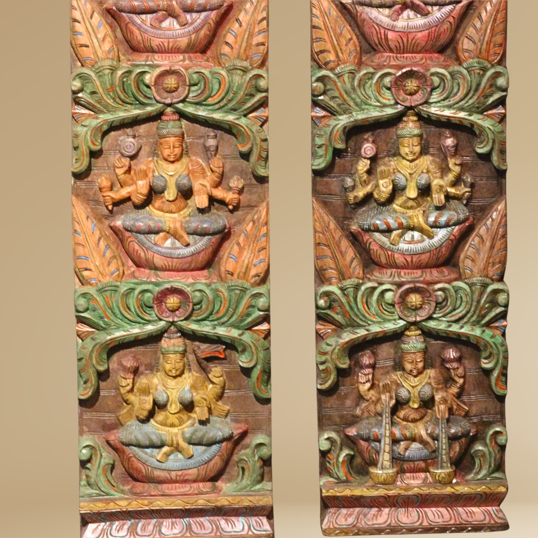 Wooden Wall Panel Ashtalaxmi 48"