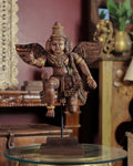 Wooden Garuda Divine Protector Idol