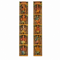 Wooden Wall Panel Dasavthar 36"-Set of 2