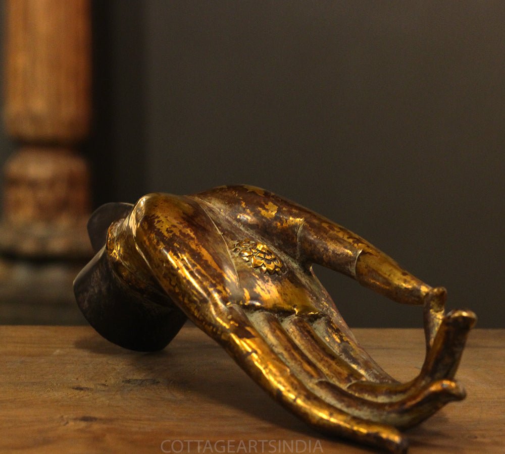 Brass Buddha Hand Table Decor