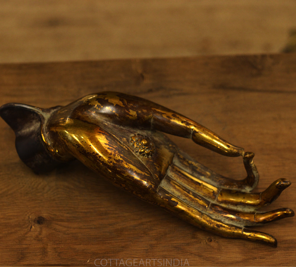Brass Buddha Hand Table Decor