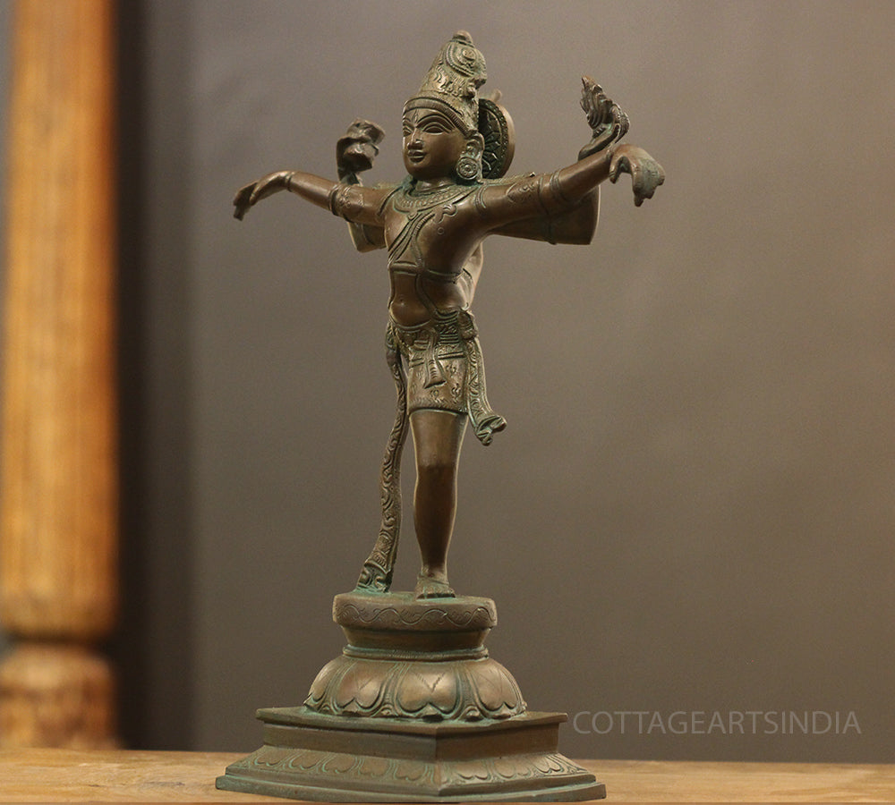 Tandav Shiva in Brass – Broze Finish