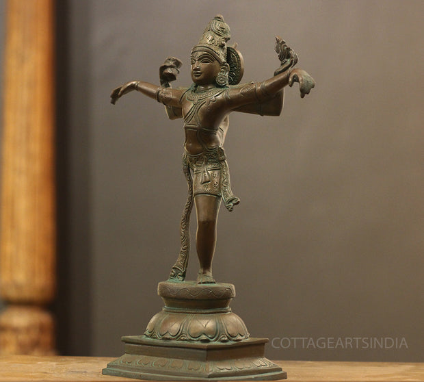 Tandav Shiva in Brass – Broze Finish