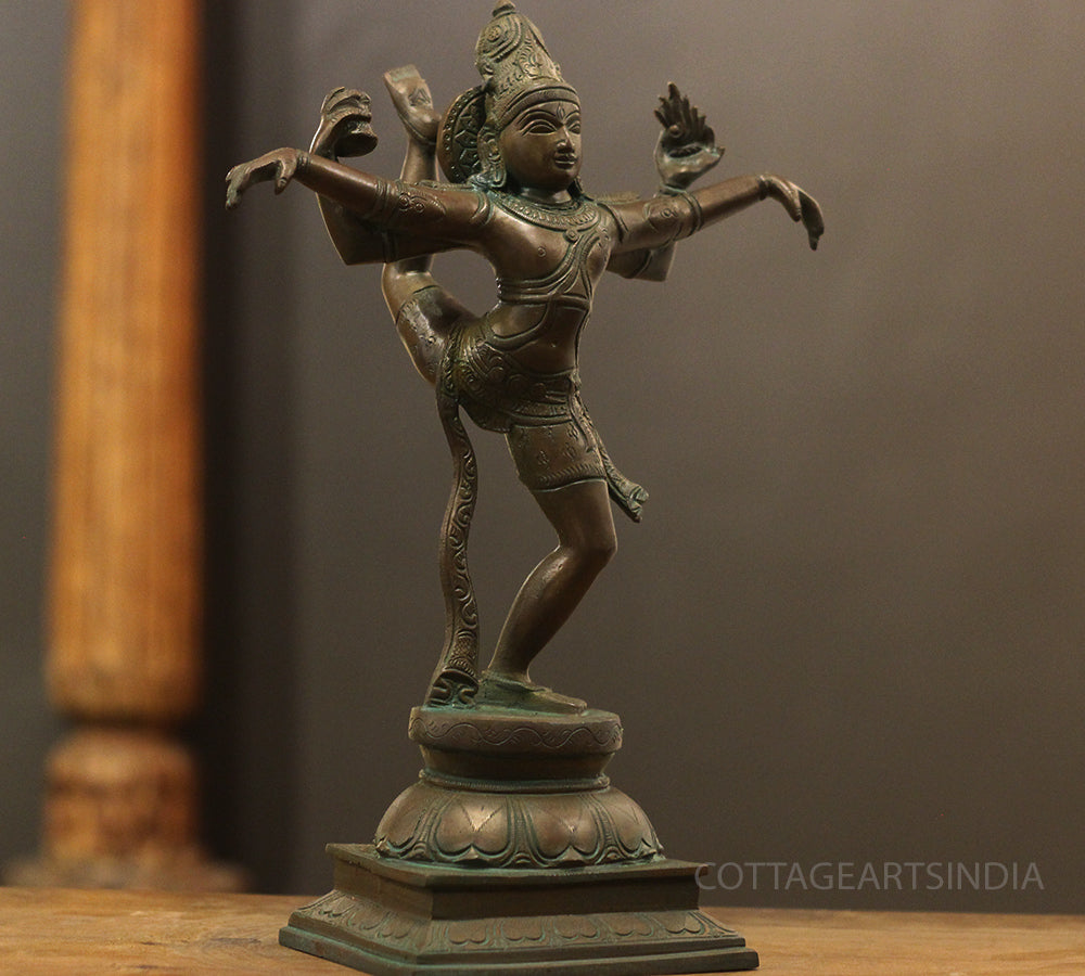 Tandav Shiva in Brass – Broze Finish