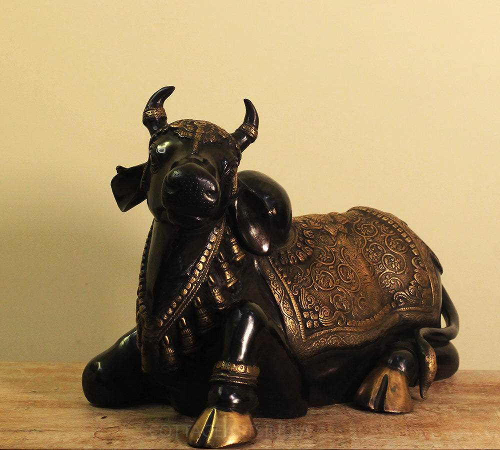 Brass Nandi 22"