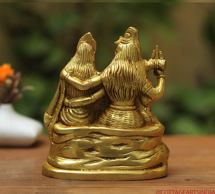 Brass Shiva family Parivar 6"