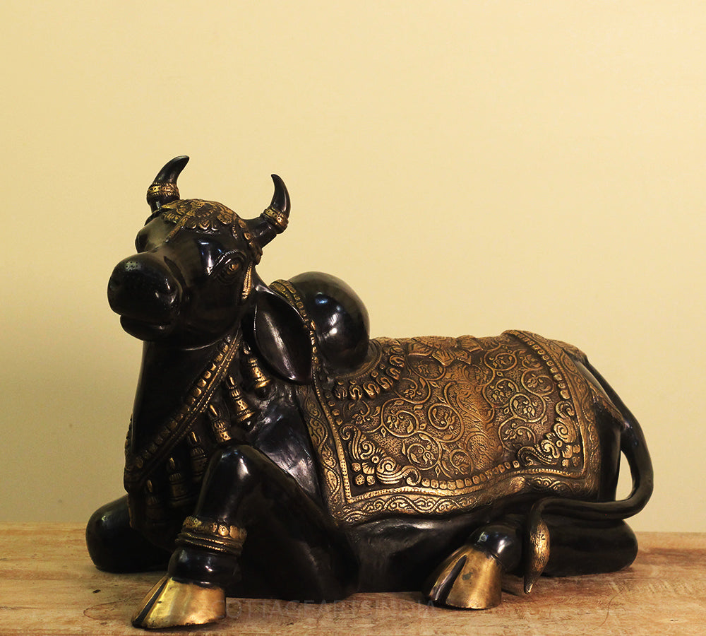 Brass Nandi 22"