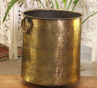 Brass Vintage Planter