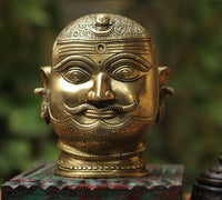 Brass Shiva Mukhlingam Idol