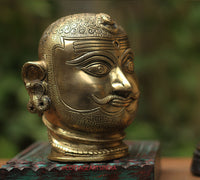 Brass Shiva Mukhlingam Idol