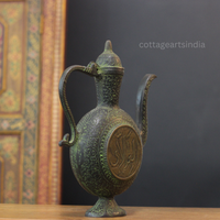 Heavy Brass Mughal Style Kettle