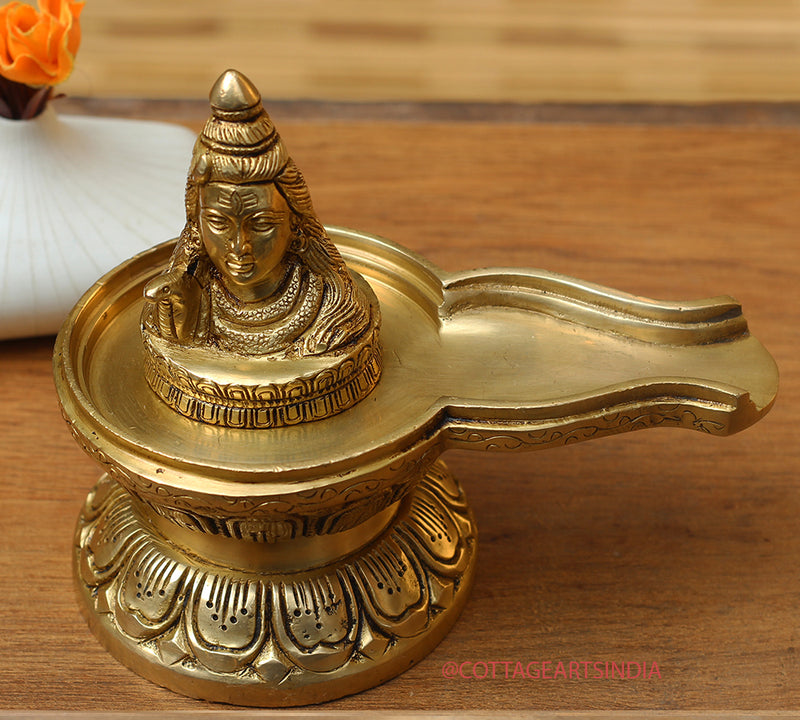 Brass Shivalingam