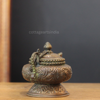 Brass Vintage Handcrafted Decorative Kettle