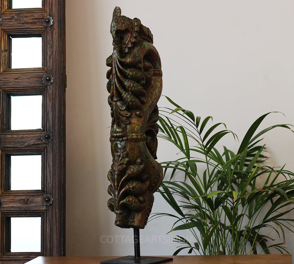 Wooden Vintage Carving -Teak Wood